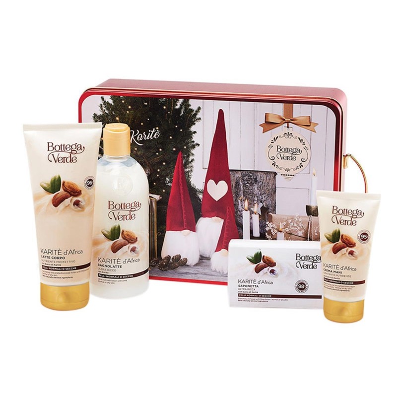 Set cadou festiv cu extract de unt de shea