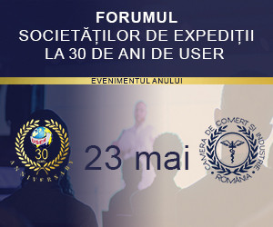 Forumul societăților de expediții eveniment aniversarea a 30 de ani de existență USER