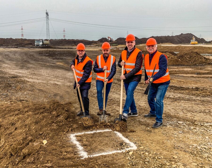Inaugurarea terenului ce va deservi noul hub logistic din Popești Leordeni
