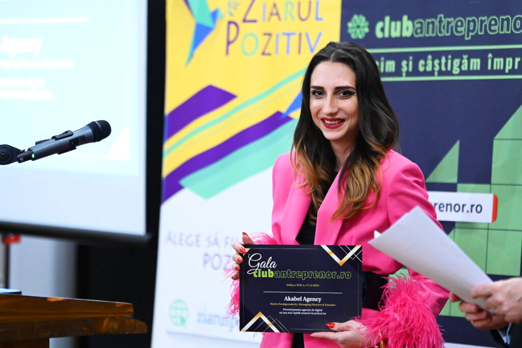 Foto - Maria Zvenigorodschi, Managing Director & Founder