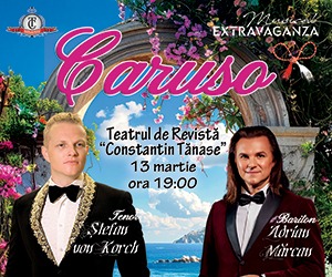 CARUSO teatru spectacol 13 martie 2026