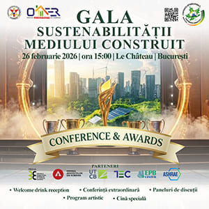 Gala Sustenabilității Mediului Construit - 26 februarie 2026 GSMC