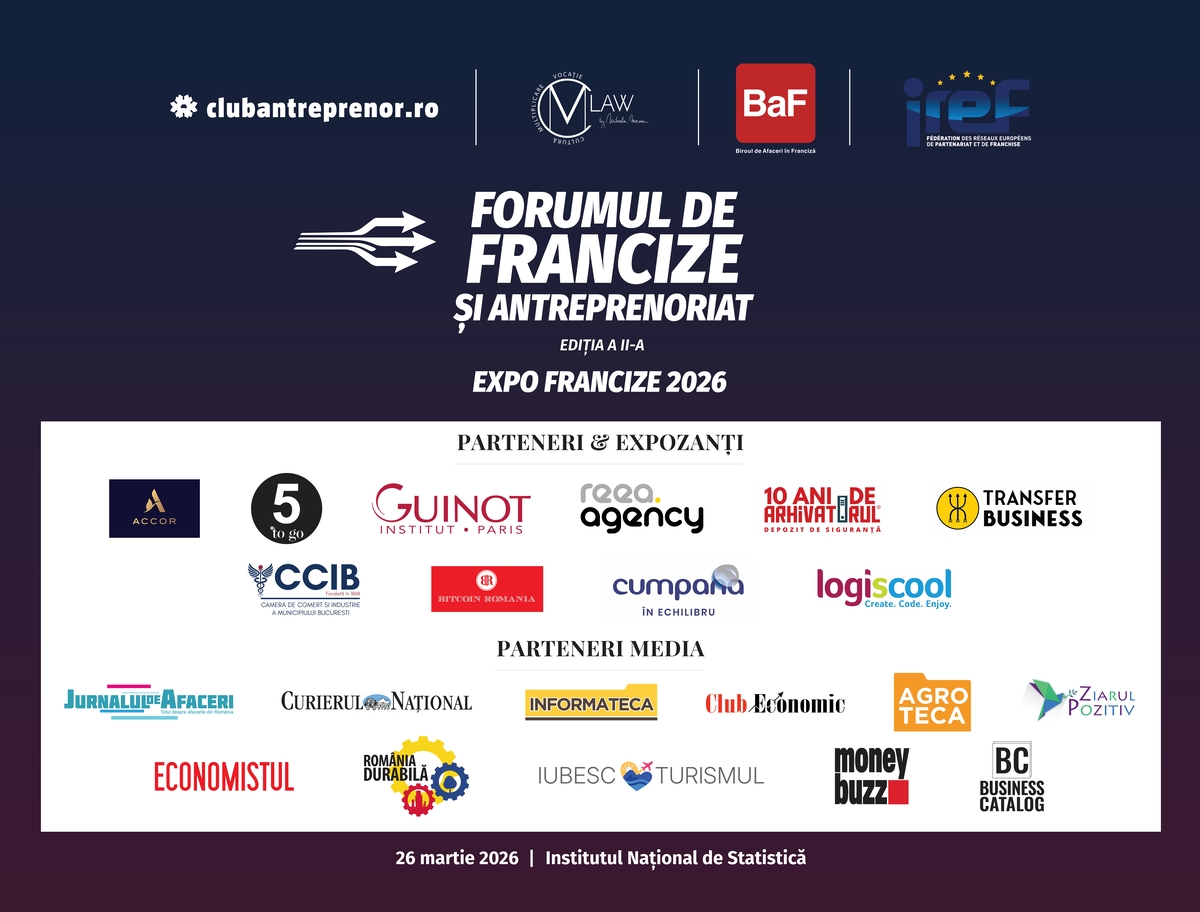 Forumul de francize și antreprenoriat 26 martie 2026, Institutul Național de Statistică